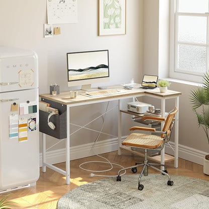 TIQLAB L Shaped Computer Desk - Image 2