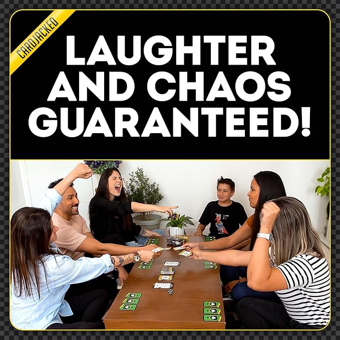 CARDJACKED Party Game – 4-10 Players, Ages 8+, 20+ Minutes – Family-Friendly - Image 2