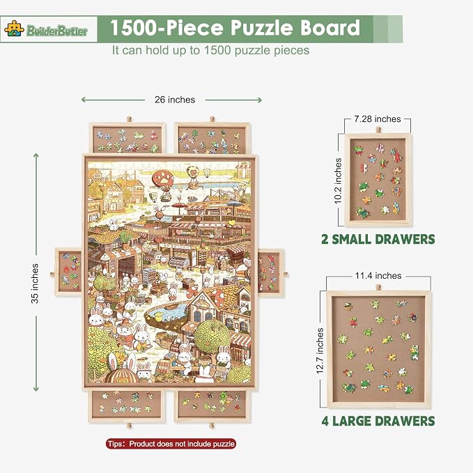 1500 Pieces Rotating Puzzle Board - Image 3