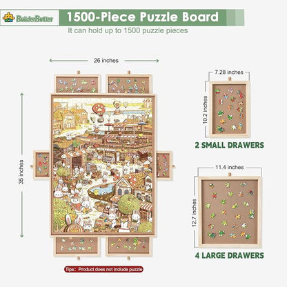 1500 Pieces Rotating Puzzle Board - Image 3