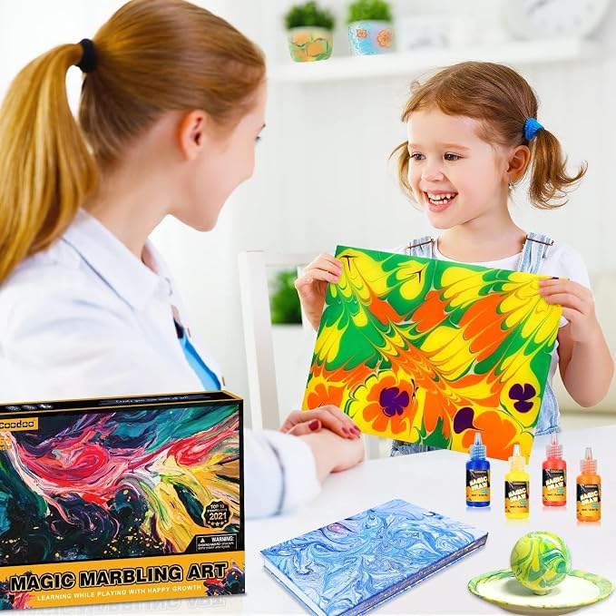 Water Marbling Paint for Kids - Image 5