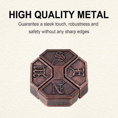 9pcs Metal Puzzle for Adult Disentanglement Puzzles Lock Puzzle Games Set Gift - Image 2