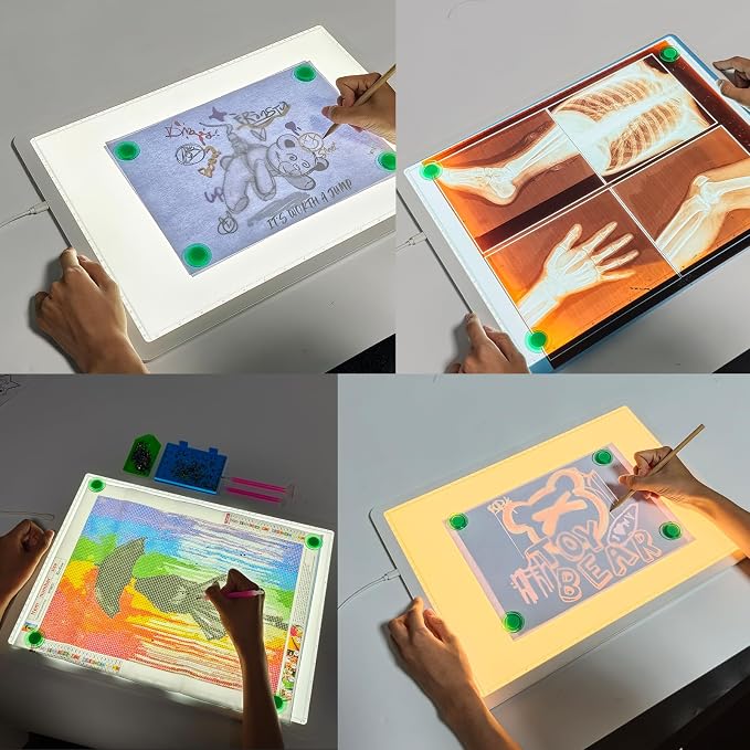 Elice Magnetic A3 Light Board for Diamond Painting, Ultra-Thin Tracing LED - Image 8