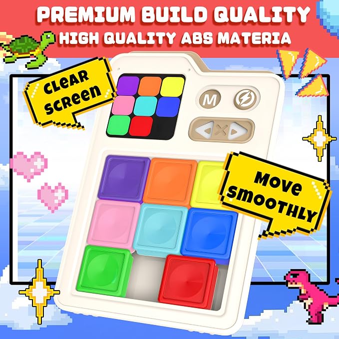 SMILESSKIDDO Super Slide Puzzle Games, Original 1000+ Challenges & 3 Modes - Image 6