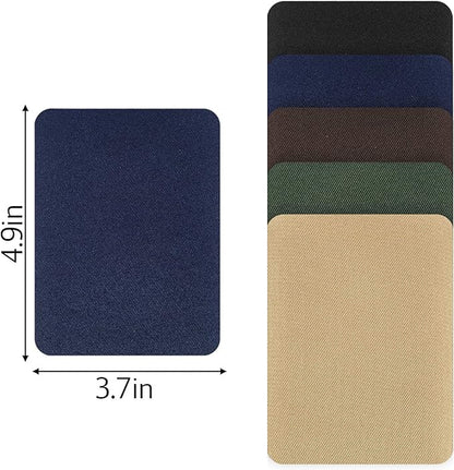 Boao 30 Pieces Iron on Patches for Clothes Pants Jean Fabric Repair Adhesive - Image 2