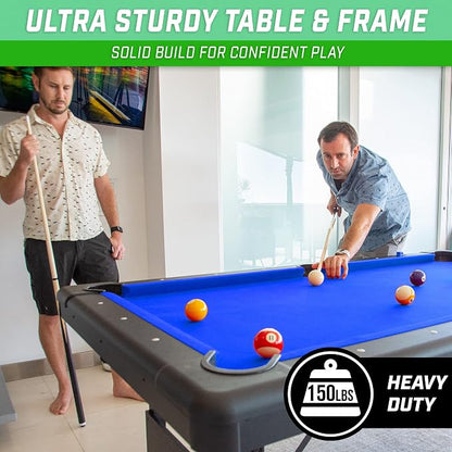 GoSports 6, or 8 ft Billiards Tables - Image 3