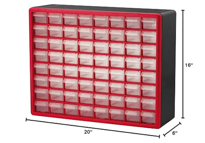 Akro-Mils 64-Drawer Plastic Drawer Storage Cabinet - Image 14