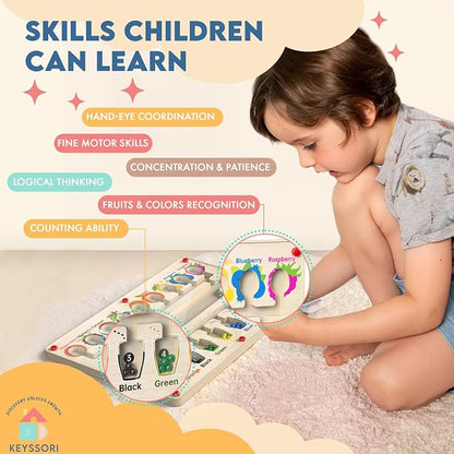 Magnetic Maze Board for Kids Age 3-5, Montessori Educational Wooden for All - Image 5