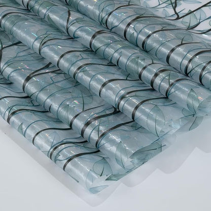DKTIE Nature Pattern Rainbow Window Film Decorative Stained Glass Window Film - Image 4