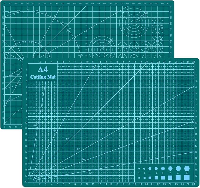 Cutting Mat 9"x12" Self Healing Cutting Mat Size Double Sided 5-Ply Rotary by Unknown