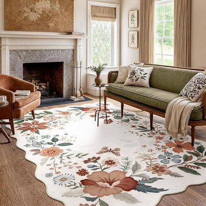 Beeiva Living Room Area Rug 6 x 9 by Beeiva