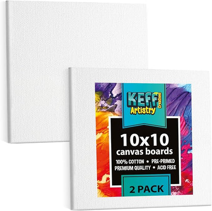 KEFF Canvas Boards for Painting by KeffCreations