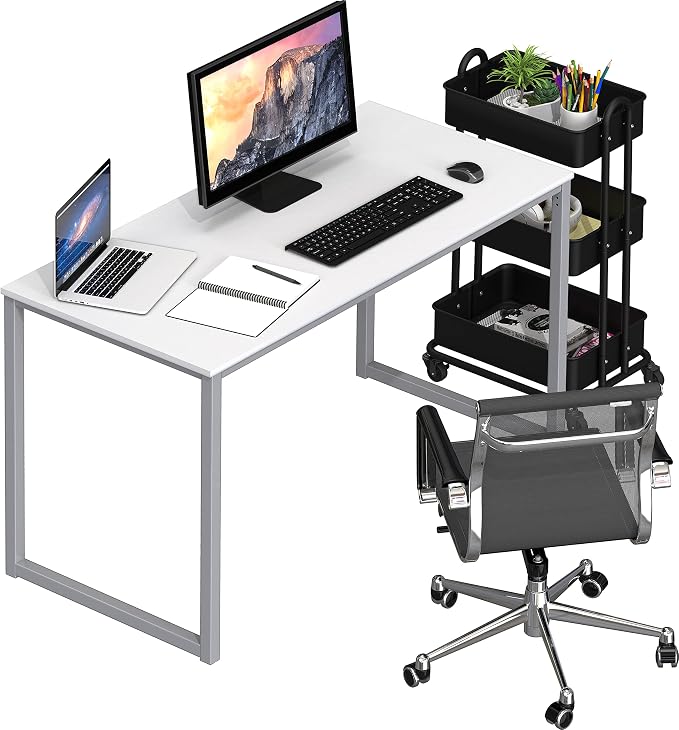 SHW Mission 40-Inch Home Office Computer Desk - Image 6
