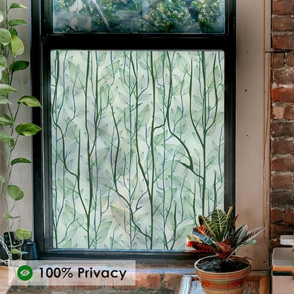DKTIE Window Film Privacy with Installation Tools, Decorative Stained Glass - Image 2