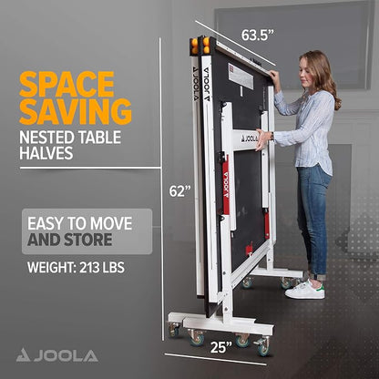 JOOLA Rally TL Professional MDF Indoor Ping Pong Table w/Quick Clamp Table - Image 5