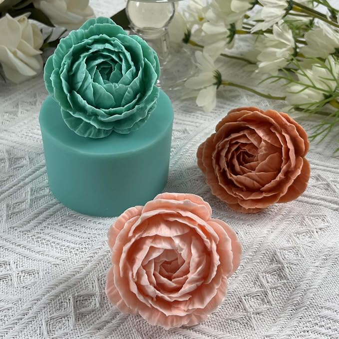 Blossom 3D Flower Crystal Epoxy Mold, Flower Resin Silicone Molds, Decorated - Image 3