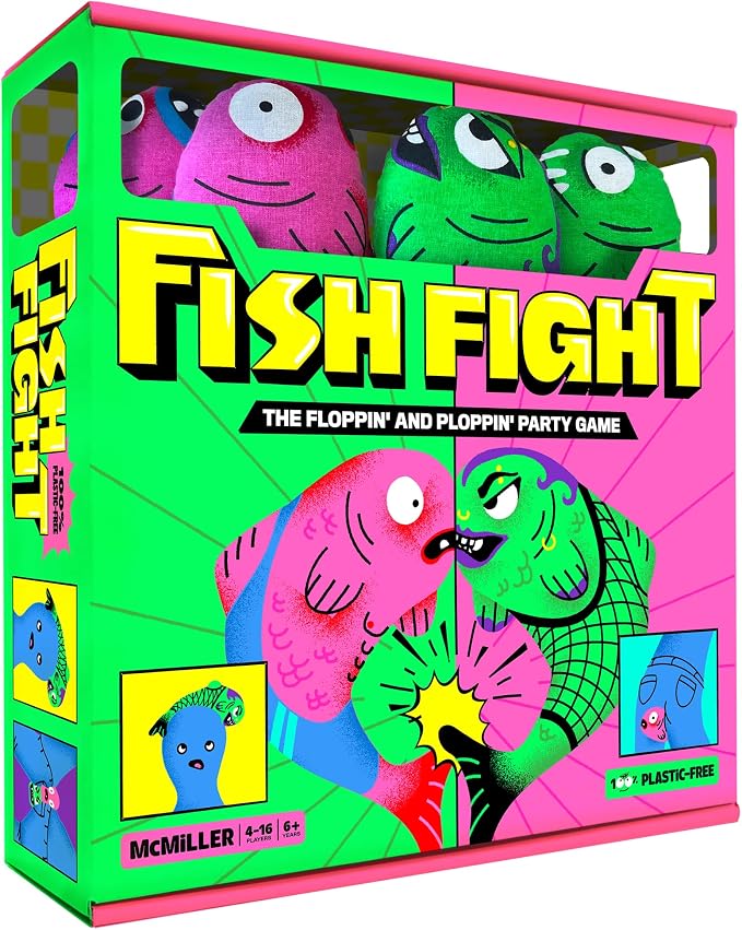 Fish Fight – The Flopping and Plopping Party Game by McMiLLER