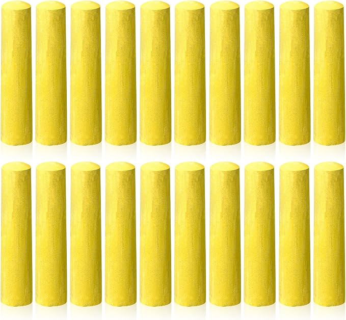 20 Pcs Sidewalk Chalks for Kids Non Toxic Jumbo Chalk for Party Gift Outdoor by Unknown
