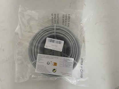 3/16" Wire Rope, 200Ft PVC Coated Steel Cable 7×7 Strand Core, Ideal Cable - Image 13