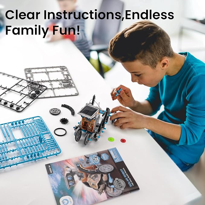Sillbird 12-in-1 Solar Robot Building Kit STEM Gift - Image 7