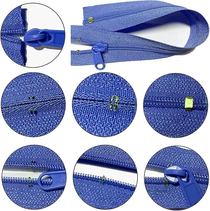 DOITEM Zipper Tape 3 mm Nylon Endless Zipper Set - Image 4