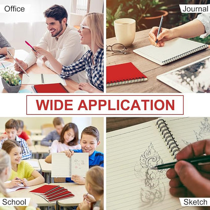 Yahenda 54 Pcs Spiral Notebook Bulk A5 Journal Lined 8.3'' x 5.5'' Writing - Image 4