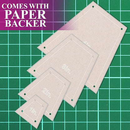 Quilting Acrylic Template Set | Precision Tools - Image 7