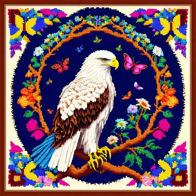 Dimensean Stamped Cross Stitch Kits Full Range of Embroidery Patterns Starter by DimenseanCrossStitchKits