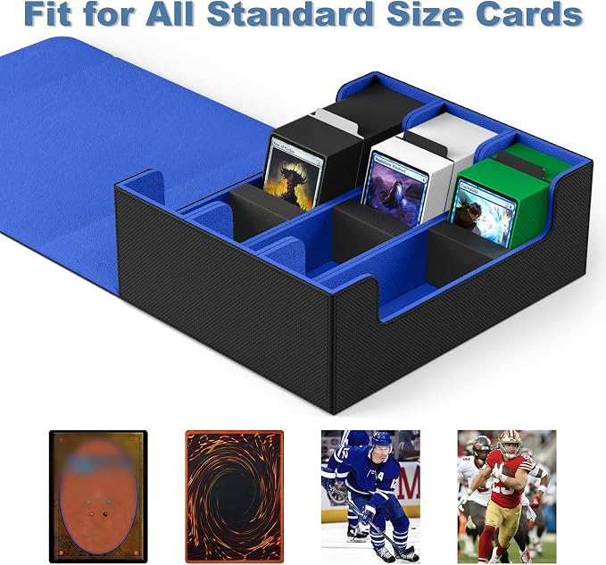 Mlikero Card Deck Case, 1800+ Trading Card Storage Box - Image 6
