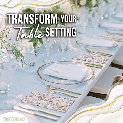 Trendables Floral Napkins for decoupage 100 Pcs 3 Ply floral paper napkins - Image 5