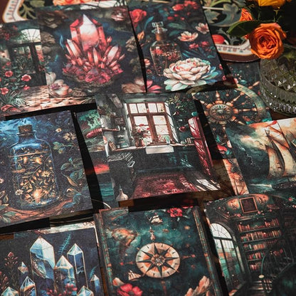 Vintage Scrapbook Paper Set, Scrapbooking, DIY Projects, and Vintage Art - Image 4