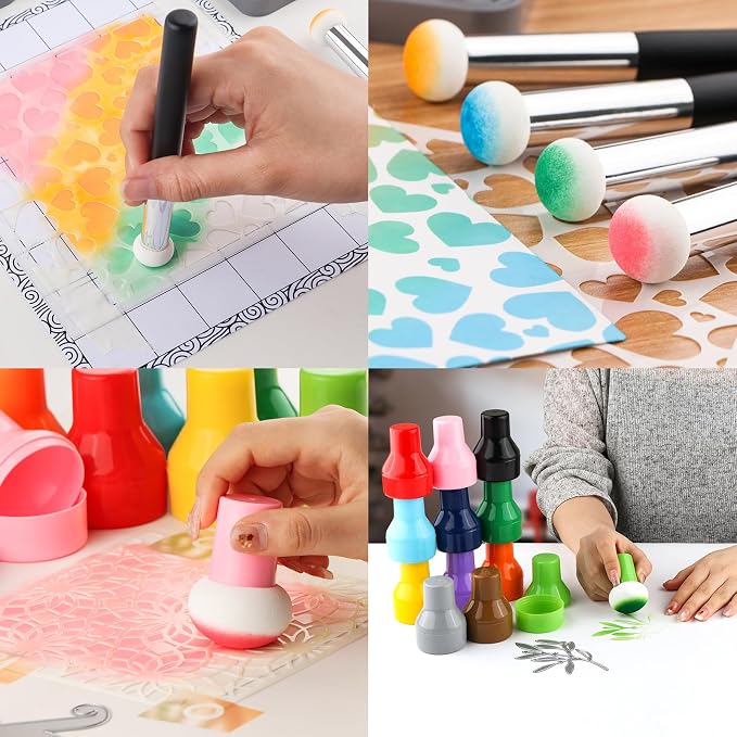 19PCS/Sets Sponge Applicator Ink Applicator - Image 3