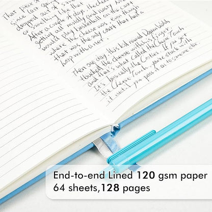 feela 5 Pack Notebooks Journals Bulk, Hardcover Classic Ruled Lined Journals - Image 3