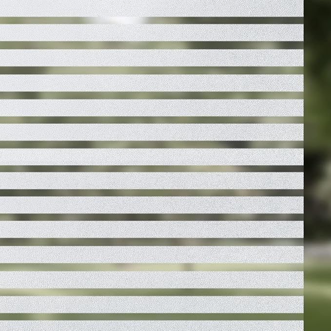 Qualsen Privacy Window Film, Frosted Windows Privacy Film, Frosting Cling by Qualsen