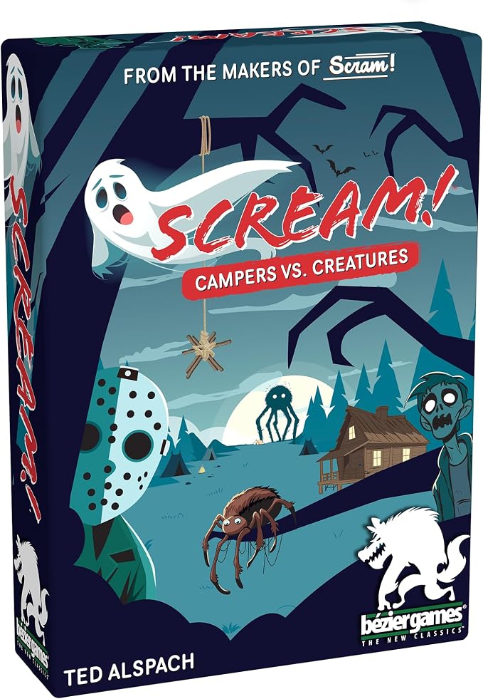 Scream! Card Game – Spooky, Silly Fun by B%C3%A9zierGames