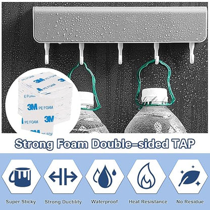 UPINS 150Pack Double Sided Foam Tape Strong Sticky Double Sided Foam Pads - Image 5