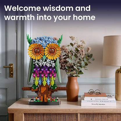 Sillbird Flower Owl Building Set - Image 3