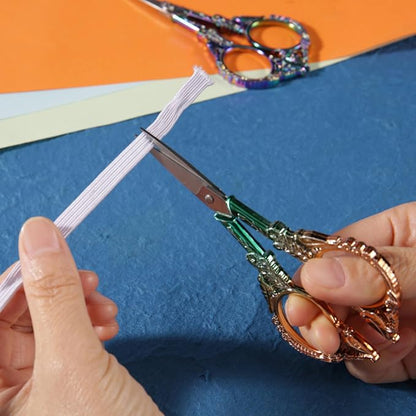 Small Embroidery Scissors with Cover -Cute and Comfortable handles with Sturdy - Image 3