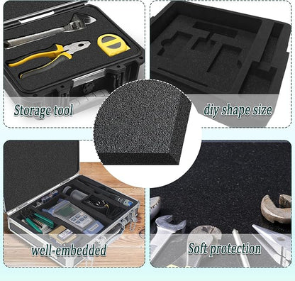 Black Packing Foam Sheets- 8PCS Cuttable Polyurethane Foam Pads Polyurethane - Image 6