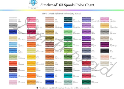 Simthread 63 Colors Compatible - Image 6