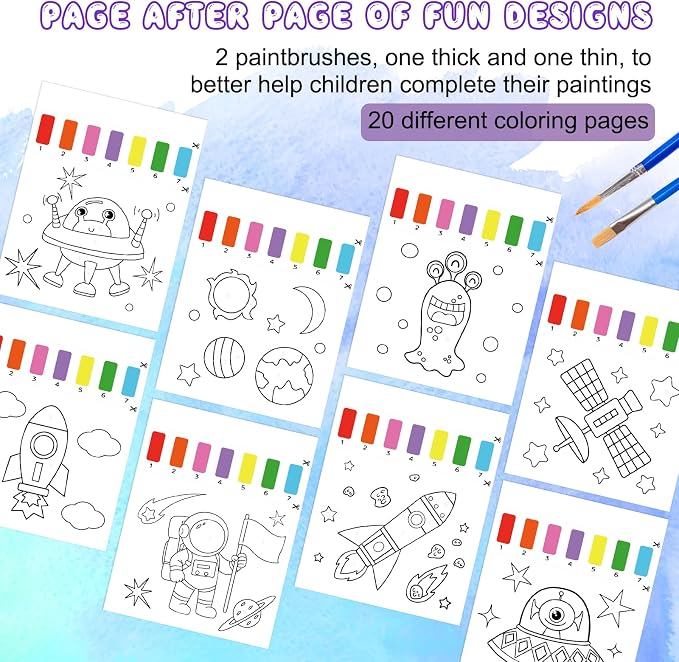 Paint with Water Coloring Books - Image 4