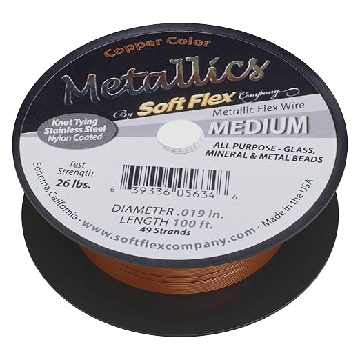 Soft Flex 49 Strand Beading Wire by SoftFlex