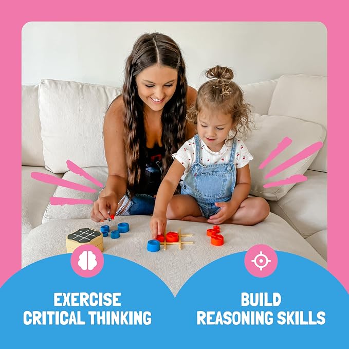 GiiKER Tic Tac Toe Bolt Game, Original 3-in-1 Handheld Puzzle Game, Portable - Image 4