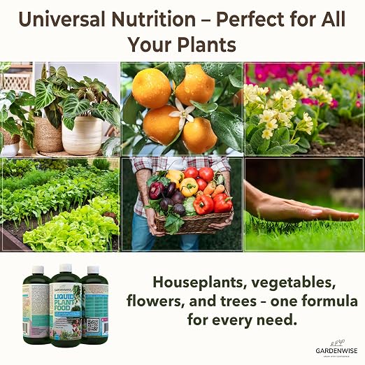 Organic Liquid Plant Food for Indoor Houseplants – All Purpose Fertilizer for - Image 2