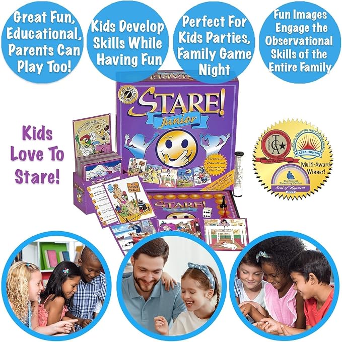 Stare Junior — The Exciting, Award-Winning Game of Memory and Observation — Fun - Image 7