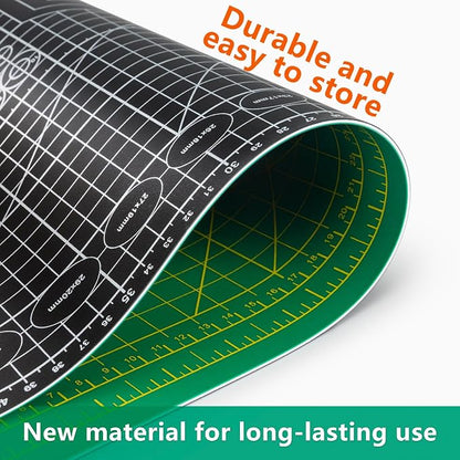 Worklion Self Healing Craft Mat: 18"x12" Rotary Cutting Mat - Image 5