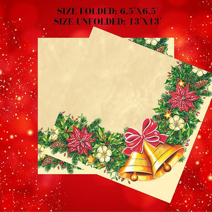 20-ct 13x13 Christmas Paper Decoupage Napkins, 3-Ply Servilletas Tissue Napkin - Image 5