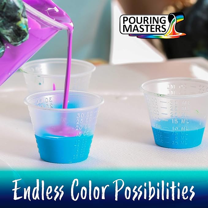 POURING MASTERS Royal Purple Acrylic Ready to Pour Pouring Paint - Image 3
