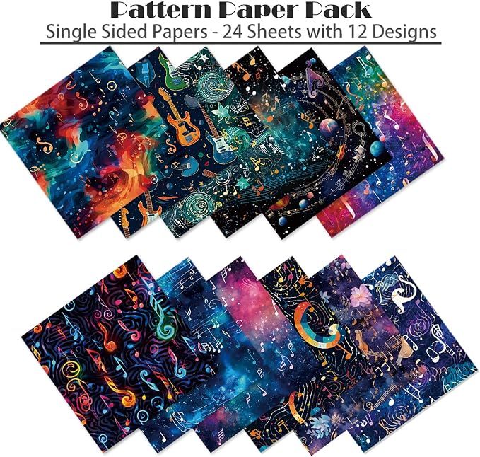 YASMEN 6"x6" Scrapbook Paper Pad - Image 3