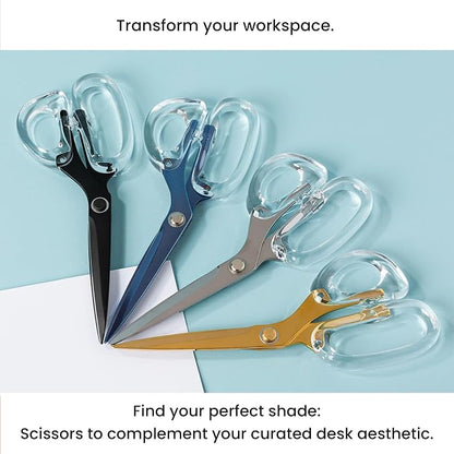 OfficeGoods 9” Stainless Steel Acrylic Scissors - Image 7